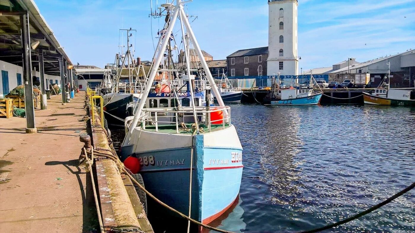 Fishing vessel Ivy May, at North Shields